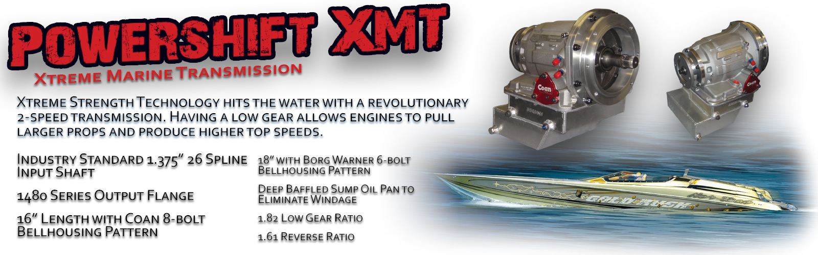 Xtreme Marine Transmission