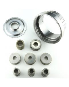 COA-12787-169 - "MAXIMUM DUTY" STRAIGHT CUT PLANETARY GEARS ONLY, COMPLETE SET W/ RING GEAR AND REACTION FLANGE  1.69 RATIO