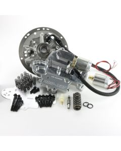 COA-22027-AL-ID-1.000 - BILLET ALUMINUM INSTANT REACTION TRANS BRAKE KIT W/ CLEAN NEUTRAL AND LOW BAND APPLY (PR/N123N), W/ INTERNAL DUMP FOR 1" INPUT SHAFT. (INCLUDES PUMP COVER ASSY. W/ ADJUSTABLE REGULATOR, FITTINGS AND HOSE)