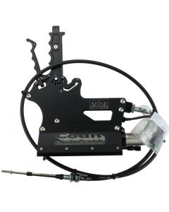 M12-4003SNBLK - 3 Speed Safe Neutral with Air. Black. Includes 5'Cable, Pan Bracket and Lever. Specify TH350 or TH400
