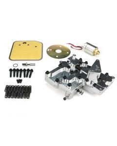 COA-12025-AL - "BILLET BRAKE" ALUMINUM PRO BRAKE KIT, INSTANT REACTION W/REV LOCK OUT SAFETY FEATURE, ADJUSTABLE PRESSURE REGULATOR, INCLUDES FILTER AND FILTER SPACER (STD. PATTERN), LOW OR HIGH GEAR BRAKE APPLY