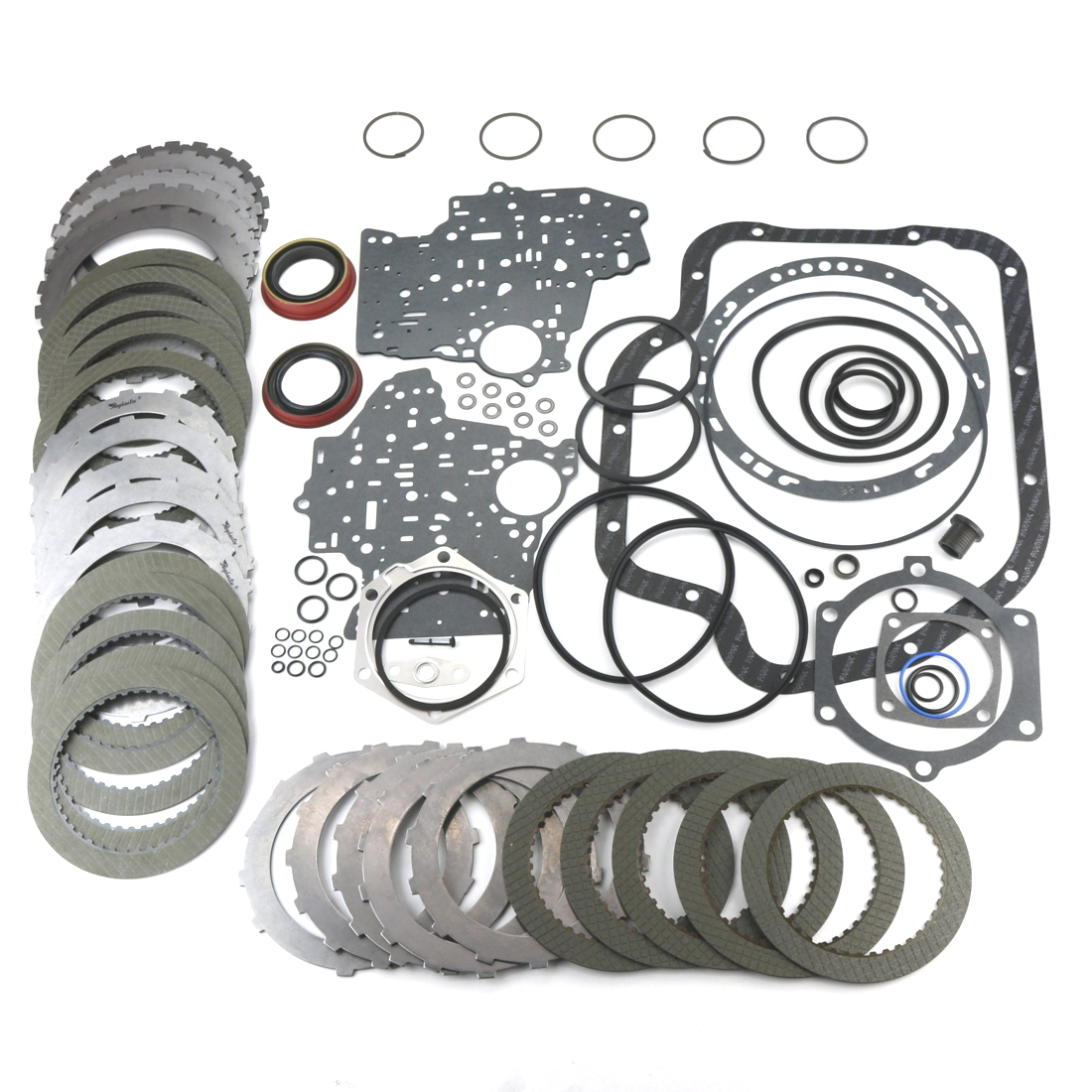 COA-22107A - MASTER OVERHAUL KIT (INCLUDES: 5 FWD, 5 DIR, 5 INT CLUTCHES, STEELS, GASKETS & RINGS-NO BANDS OR FILTER), USE W/ COA-22815, COA-22817 DRUM ...-0