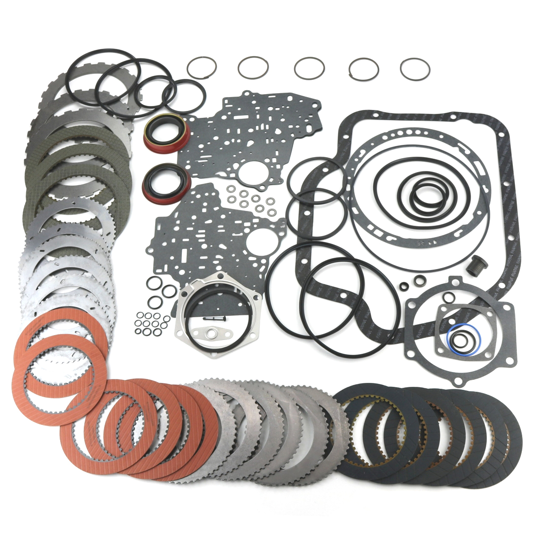 COA-22108A - MASTER OVERHAUL KIT (INCLUDES: 6 FWD, 6 DIR, 3 INT CLUTCHES, STEELS, GASKETS & RINGS-NO BANDS OR FILTER), USE W/ COA-22870-0