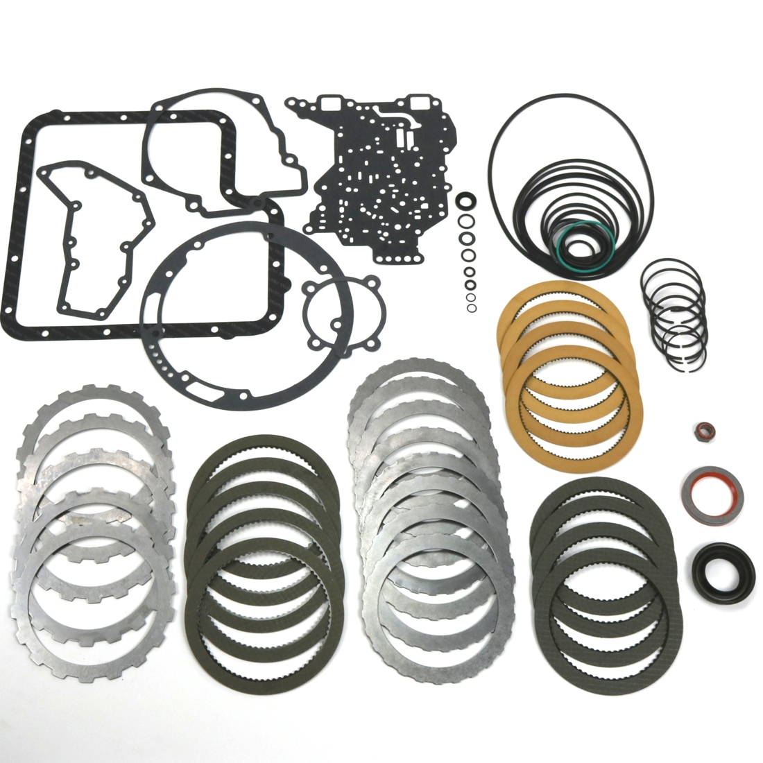 COA-62108 - MASTER OVERHAUL KIT '76-UP (INCLUDES: CLUTCHES, STEELS, GASKETS & RINGS-NO BANDS OR FILTER)-0