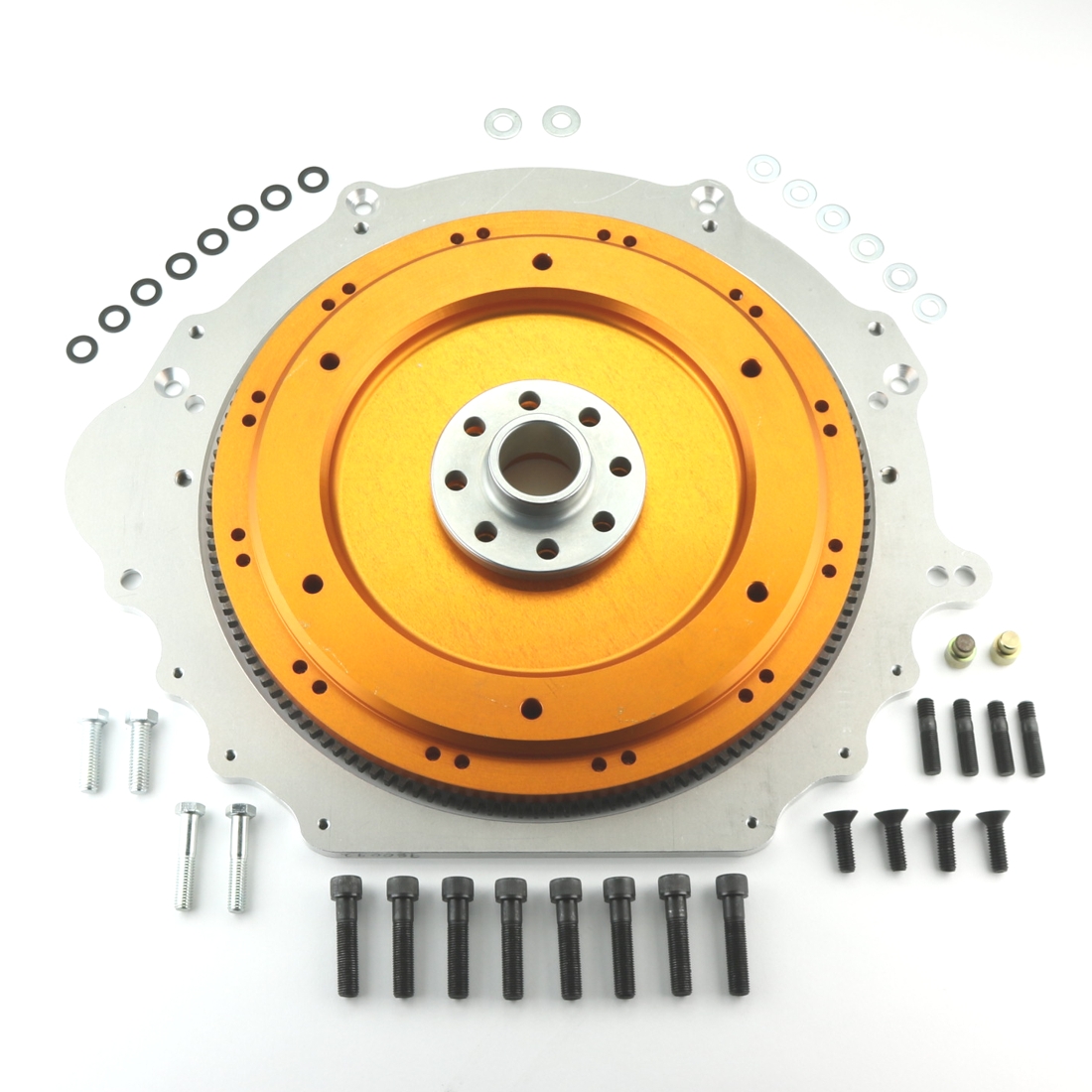 COA-980090B - '06-'07 V-10 VIPER TO GENERAL MOTORS TRANSMISSION. INCLUDES PLATE, HARDWARE, SFI FLEXPLATE, REQUIRES +1/2" GM CONVERTER-6264