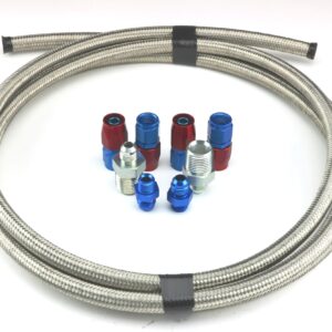 COA-980321 - COOLER INSTALLATION KIT 1/8 PIPE THREAD (10 FT. OF -06 BRAIDED HOSE & ALL NECESSARY AN FITTINGS)-0