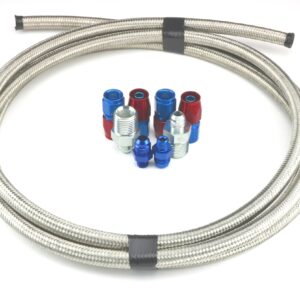 COA-980322 - COOLER INSTALLATION KIT 1/4 PIPE THREAD (10 FT. OF -06 BRAIDED HOSE & ALL NECESSARY AN FITTINGS)-0
