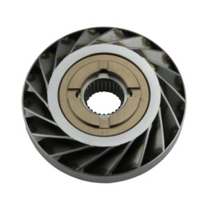 COA-20560X - "EXTREME SERIES XL" 8" XTRA-LITE BILLET SERIES ALUMINUM CONVERTER, BOLT-TOGETHER, 3 BOLT 10 3/4" BOLT CIRCLE BILLET ALUMINUM COVER-6759