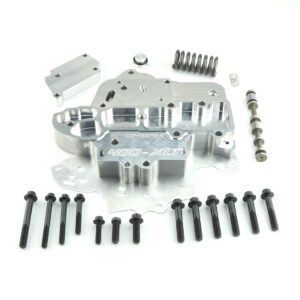COA-22010-AL - BILLET ALUMINUM MANUAL VALVE BODY KIT (REVERSED PATTERN) PRN123-0