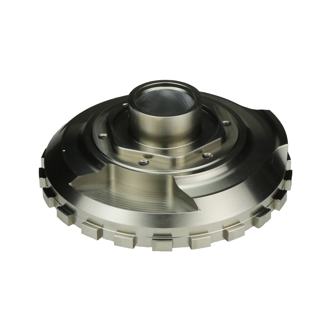 CCP-0228798A - BILLET ALUMINUM (7075) CENTER SUPPORT (BARE) FOR OVERSIZED INTERMEDIATE PISTON, CONVENTIONAL TH400 LUBE, DUAL DIRECT FEED-8239