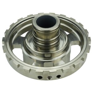 CCP-0228898G - BILLET ALUMINUM (7075) CENTER SUPPORT ASSY, 2-SPEED, TH400 CENTER LUBE APPLICATION, DUAL DIRECT FEED, HARD ANODIZED, USED WITH 1.125" M...-0