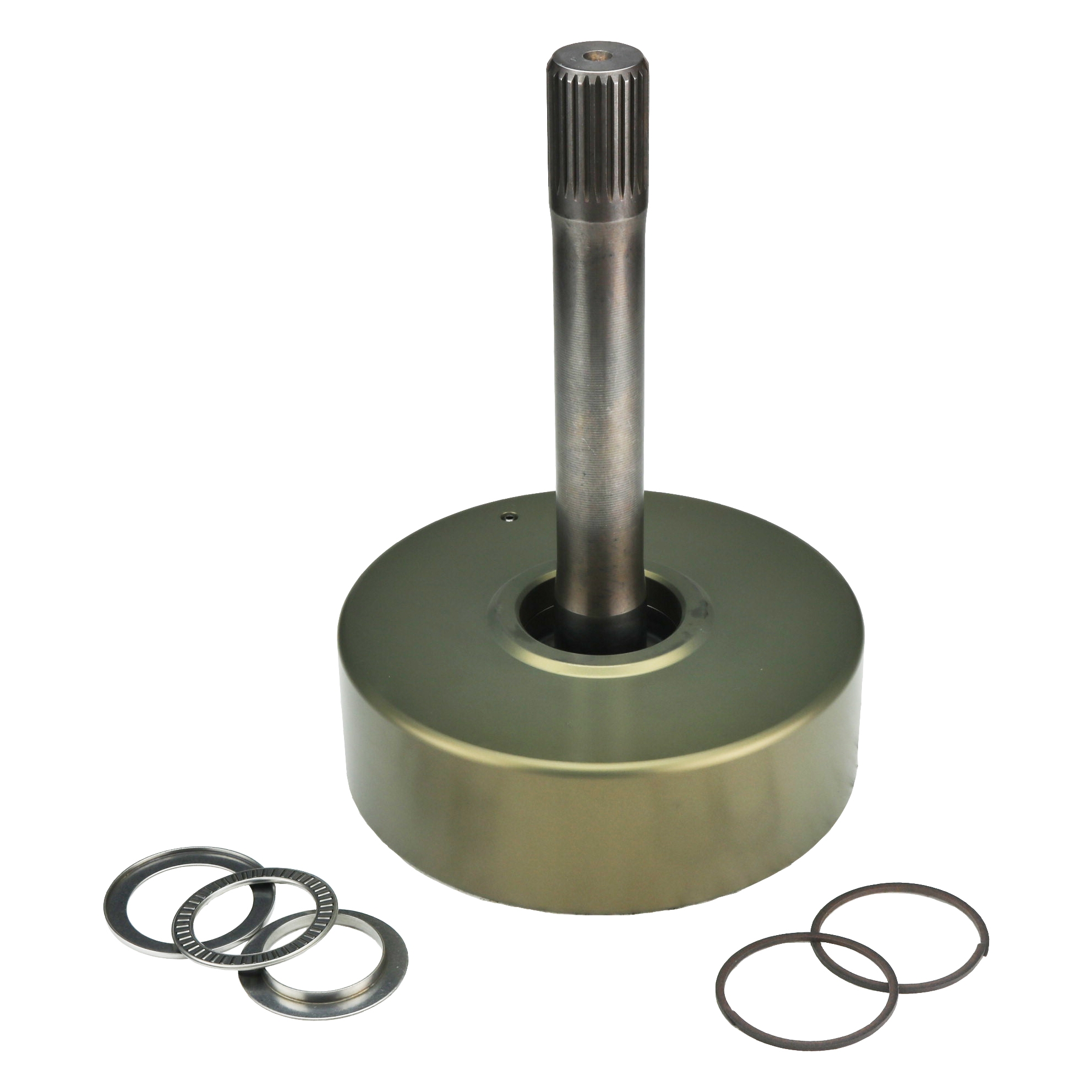 CCP-0228603J - BILLET ALUMINUM FORWARD DRUM W/ 1-3/16" 27 SPLINE "INSERT" STYLE SHAFT (USE WITH CAST PUMP COVER)