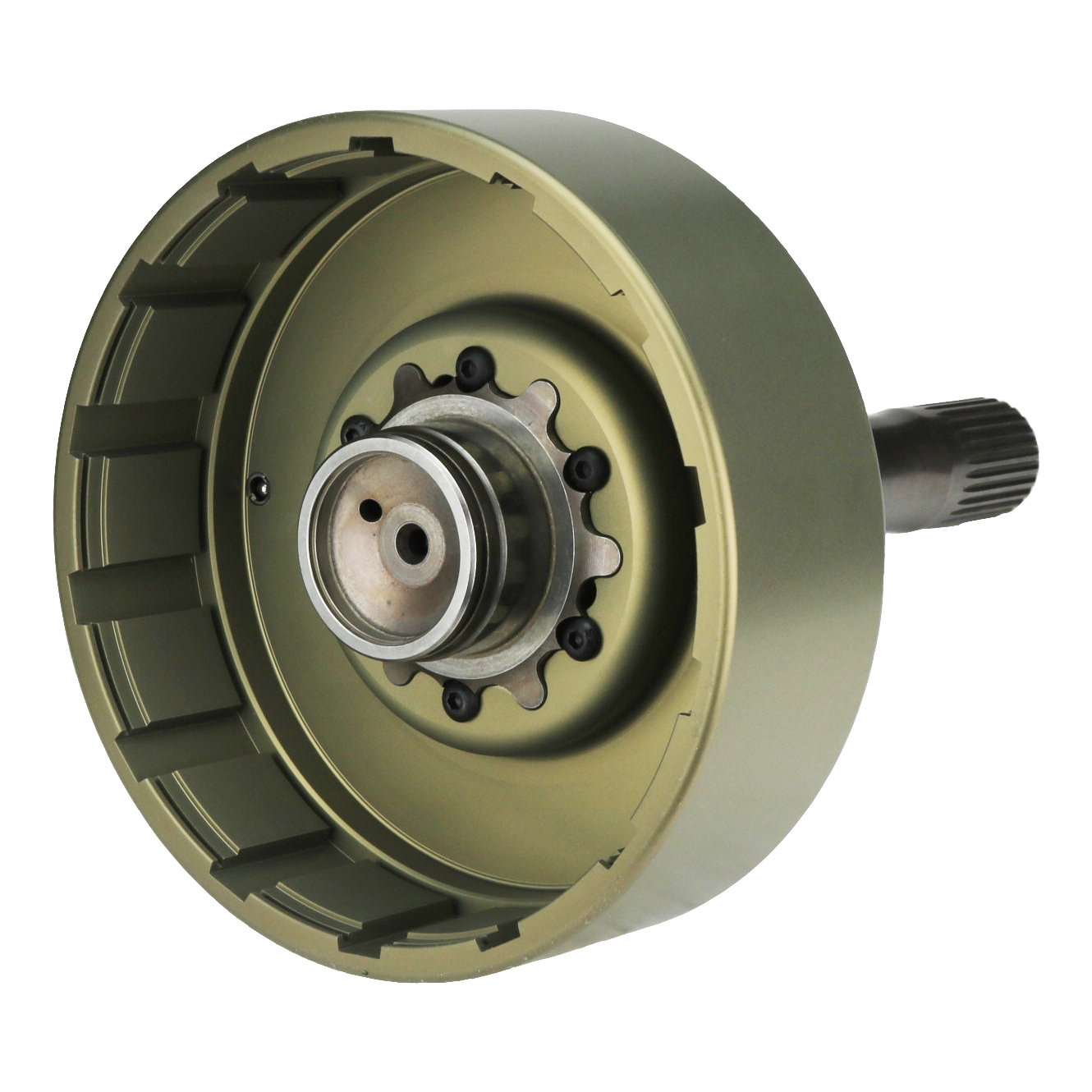 CCP-0228603J - BILLET ALUMINUM FORWARD DRUM W/ 1-3/16" 27 SPLINE "INSERT" STYLE SHAFT (USE WITH CAST PUMP COVER) - Image 2