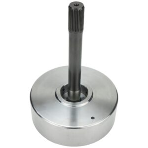 CCP-0228610A - SUPER ALLOY INPUT SHAFT W/ BILLET STEEL FORWARD DRUM, SOLID SHAFT, 3 SPLINES OMITTED FOR LUBE, 30 SPLINE