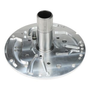 CCP-0228677G - BILLET ALUMINUM PUMP COVER W/ 32 SPLINE BOLT-IN STATOR SHAFT, ADJ REGULATOR, USED W/ 1-1/4" 29 SPLINE INPUT SHAFT, LOCK-UP OR NON LOCK-UP