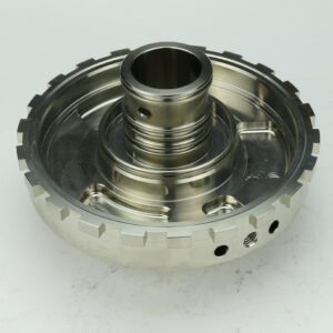 CCP-0228798G - BILLET ALUMINUM (7075) CENTER SUPPORT (BARE), TH400 CONVENTIONAL LUBE, DUAL DIRECT FEED, HARD ANODIZED, USE W/ STATIC CAM