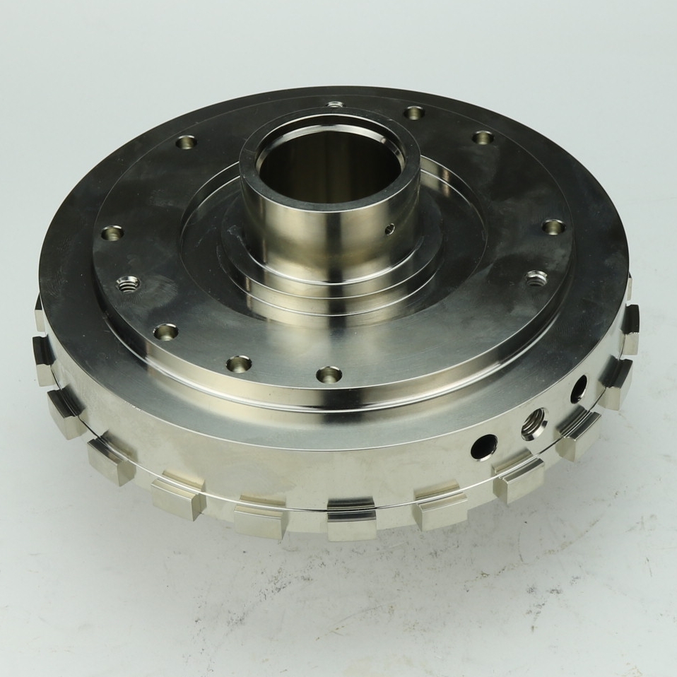 CCP-0228798G - BILLET ALUMINUM (7075) CENTER SUPPORT (BARE), TH400 CONVENTIONAL LUBE, DUAL DIRECT FEED, HARD ANODIZED, USE W/ STATIC CAM - Image 2