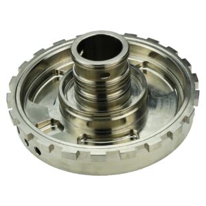 CCP-0228798H - BILLET ALUMINUM (7075) CENTER SUPPORT (BARE), TH400 CONVENTIONAL OR CENTER LUBE APPLICATION, DUAL DIRECT FEED, HARD ANODIZED, USE W/ STATIC CAM