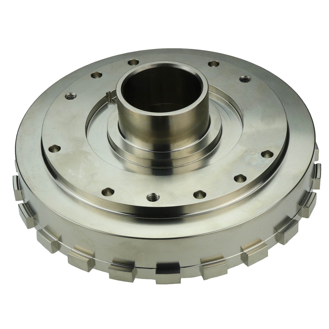CCP-0228798I - BILLET ALUMINUM (7075) CENTER SUPPORT (BARE), TH400 CENTER LUBE, DUAL DIRECT FEED, HARD ANODIZED, USE W/ STATIC CAM, 1.125" MAIN SHAFT - Image 2