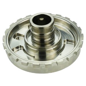 CCP-0228798J - BILLET ALUMINUM (7075) CENTER SUPPORT (BARE), TH400 CONVENTIONAL OR CENTER LUBE, DIRECT FEED, HARD ANODIZED, USE W/ STATIC CAM