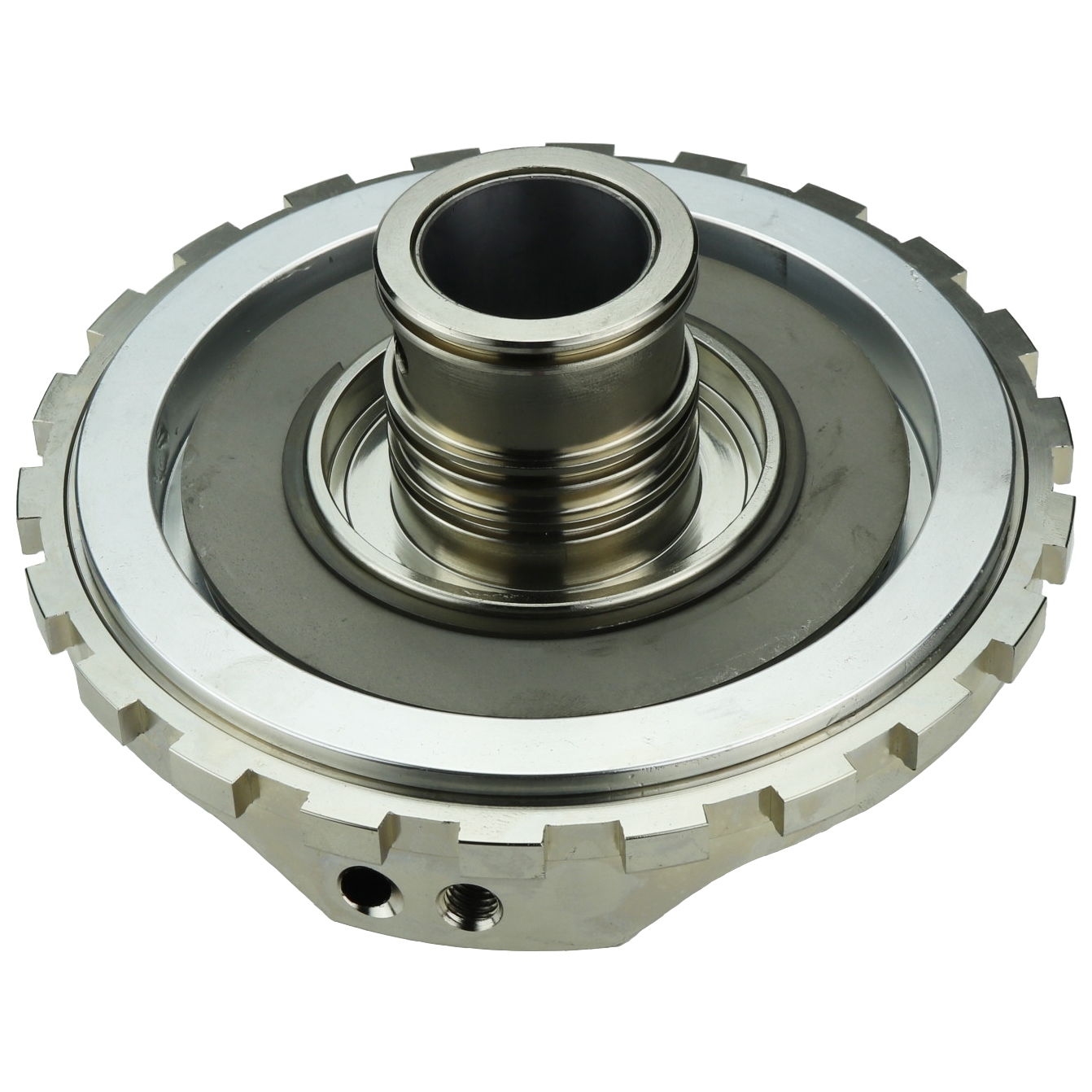 CCP-0228898B - BILLET ALUMINUM (7075) CENTER SUPPORT W/ OVERSIZED BILLET INTERMEDIATE PISTON, SINGLE DIRECT FEED, OVERSIZED BILLET LOW ROLLER RACE, HARD ANODIZED