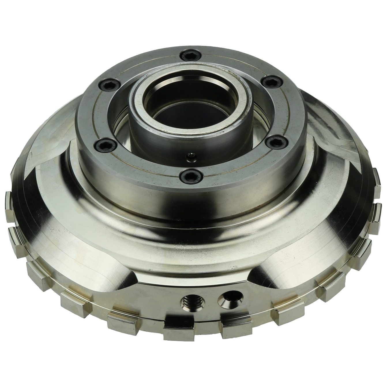 CCP-0228898B - BILLET ALUMINUM (7075) CENTER SUPPORT W/ OVERSIZED BILLET INTERMEDIATE PISTON, SINGLE DIRECT FEED, OVERSIZED BILLET LOW ROLLER RACE, HARD ANODIZED - Image 2