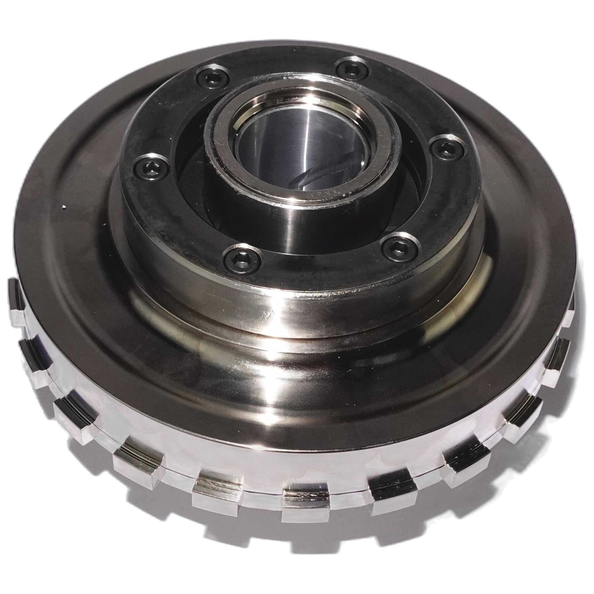 COA-102898 - 99-UP 4L80E BILLET 7075 ALUMINUM CENTER SUPPORT W/ OVERSIZED BILLET INTERMEDIATE PISTON (10% LARGER), W/CENTER LUBE